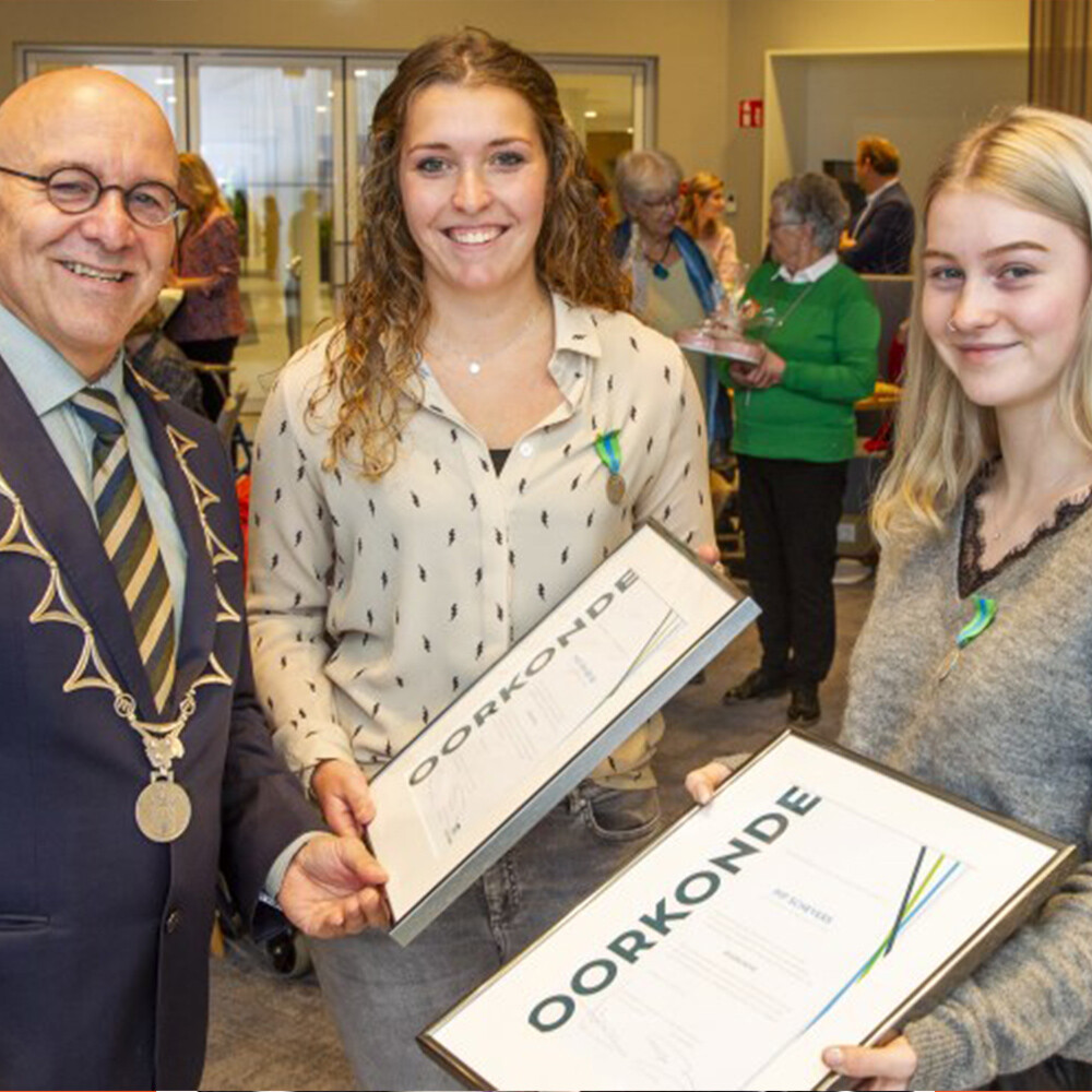 Jeugdlintje voor Inge en Pip